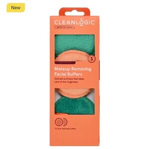 NEW IN BOX- Cleanlogic Exfoliating Facial Buffers (6 COUNT)